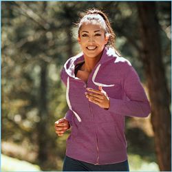 Melange Stretch Fleece