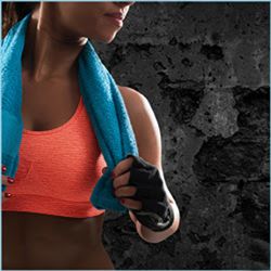 Tissu tricoté recyclé extensible dans les quatre sens.